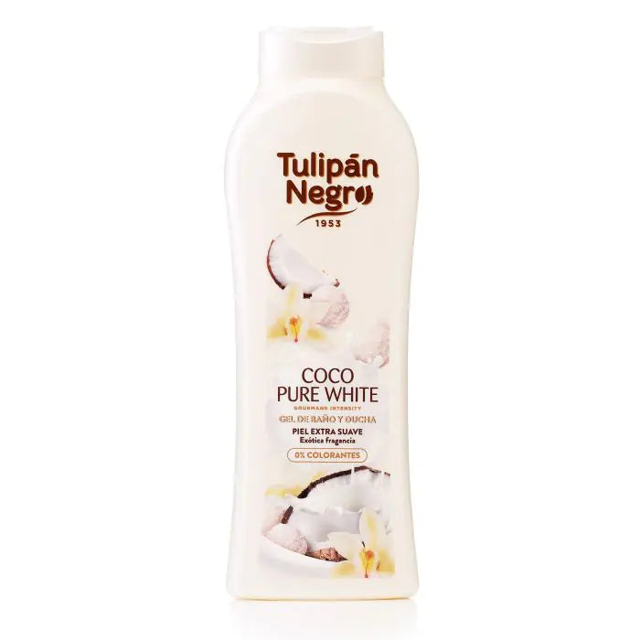 TULIPAN NEGRO Coco Pure White Gel de Banho