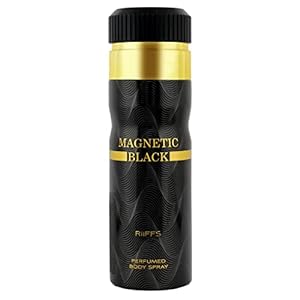 Deo Magnetic Black Men - Body Spray Perfumado by RiiFFS