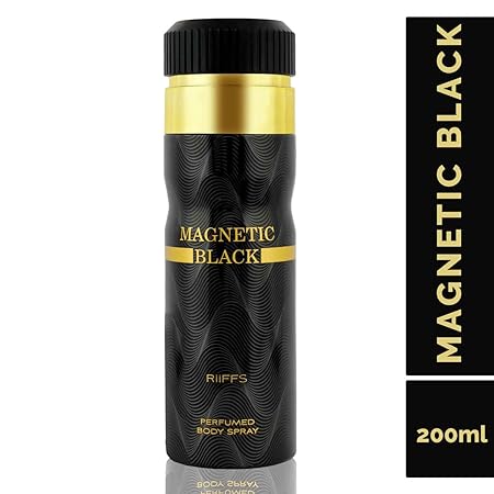 Deo Magnetic Black Men - Body Spray Perfumado by RiiFFS