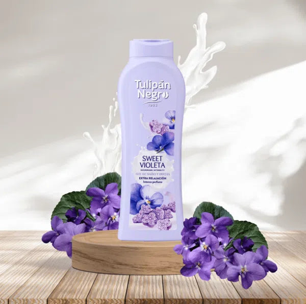 TULIPAN NEGRO Flor de Violeta Gel de Banho