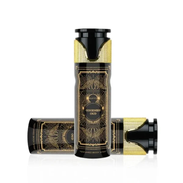 Deo Goodness Oud Black Men - Body Spray Perfumado by RiiFFS