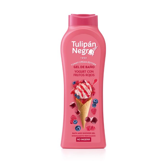 TULIPAN NEGRO Iogurte com Frutas Vermelhas Gel de Banho